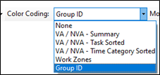 Color Coding Option Group ID
